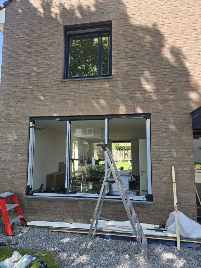Nieuwe ramen in de achtergevel, foto 2